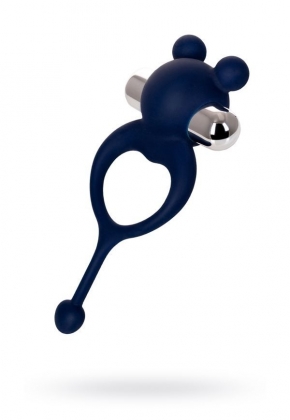Censan Jos Mickey Kuyruklu ve Titreimli Mavi Penis Halkas